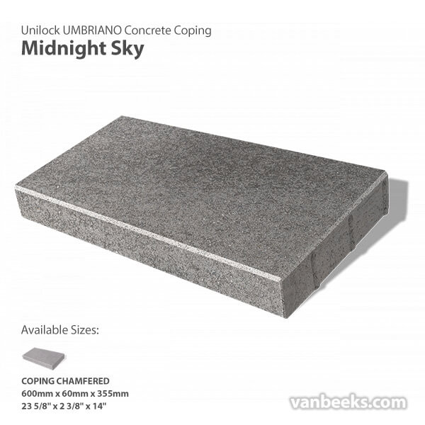 Unilock Umbriano Concrete Coping